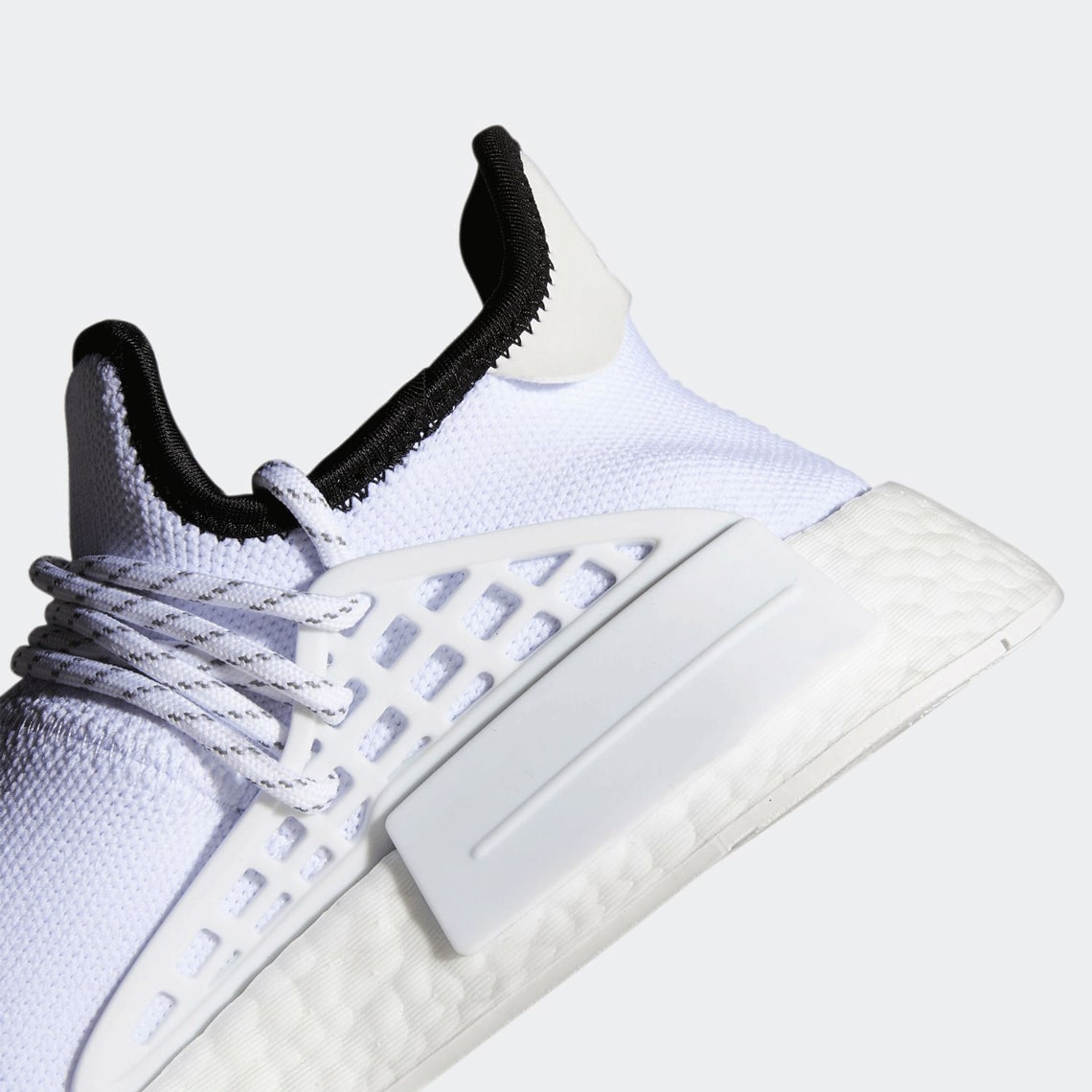 Adidas nmd human race triple white best sale